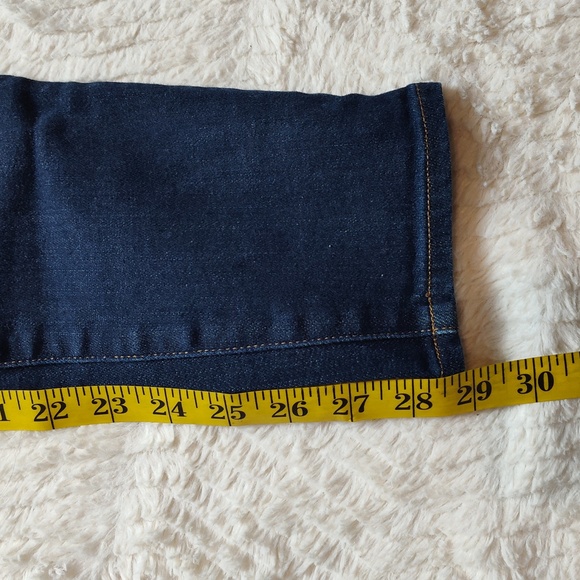 J Brand Maria High-rise Skinny Women's Denim Blue Jeans Dark Wash - Picture 8 of 12